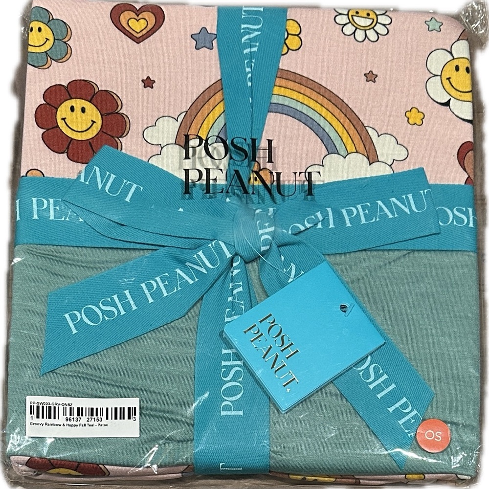 Posh Peanut Groovy Rainbow & Happy Fall Teal